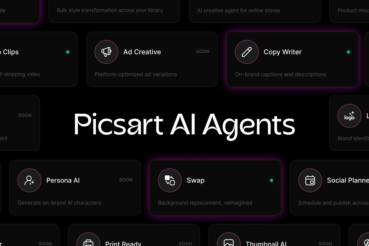 Picsart now allows creators to ‘hire’ AI assistants through agent marketplace